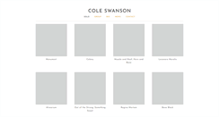 Desktop Screenshot of coleswanson.org